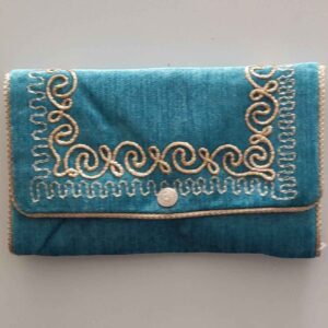 Travel Prayer Mat Pocket Size with Embroidered Bag Model Bahare