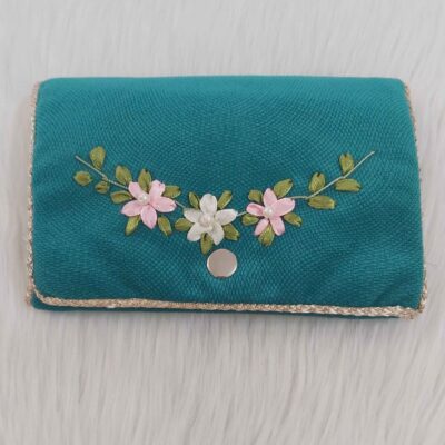Travel Prayer Mat for Muslim Pocket Sized & Portable Sajada Floral