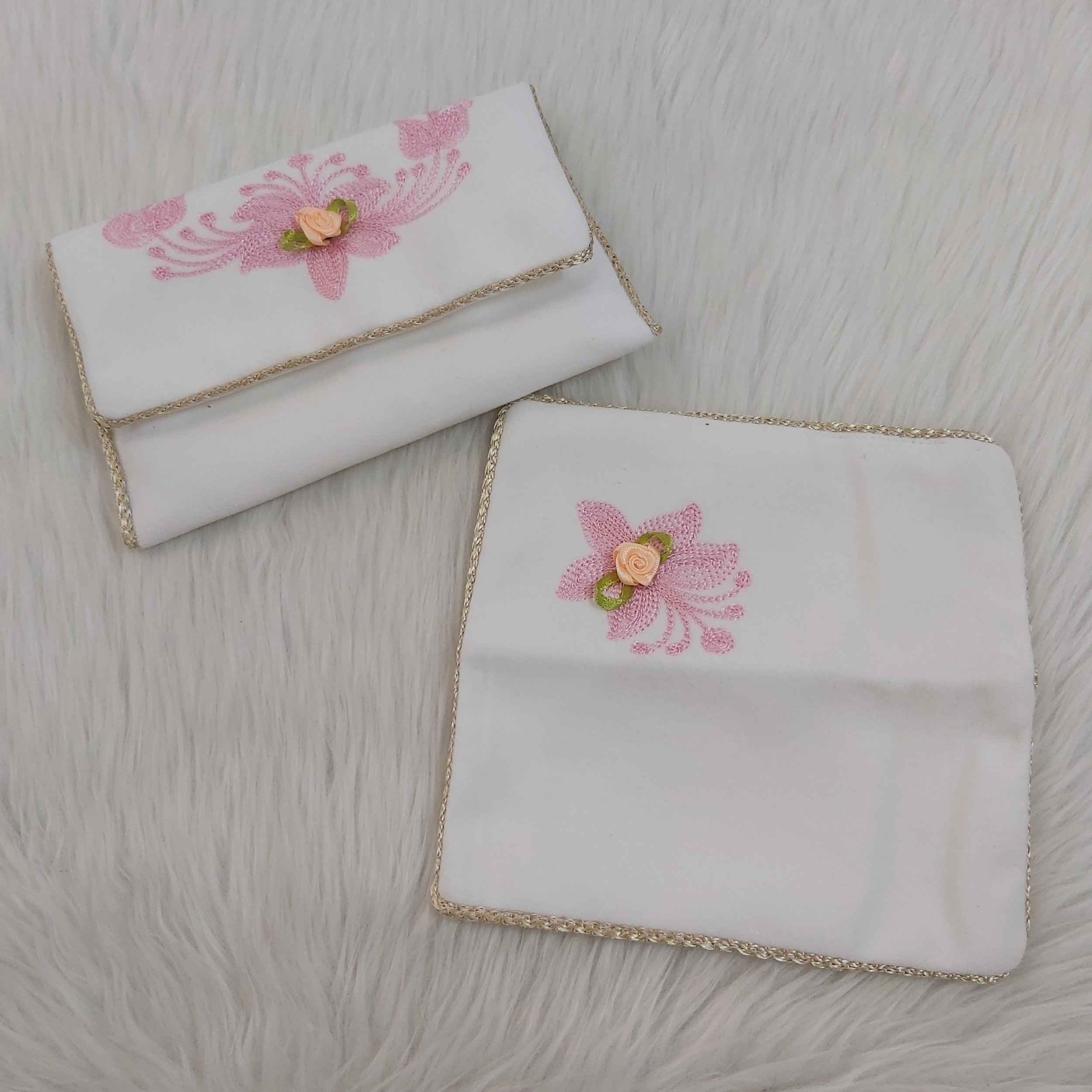 Travel Prayer Mat for Muslim Pocket Sized & Portable Sajada Embroidered