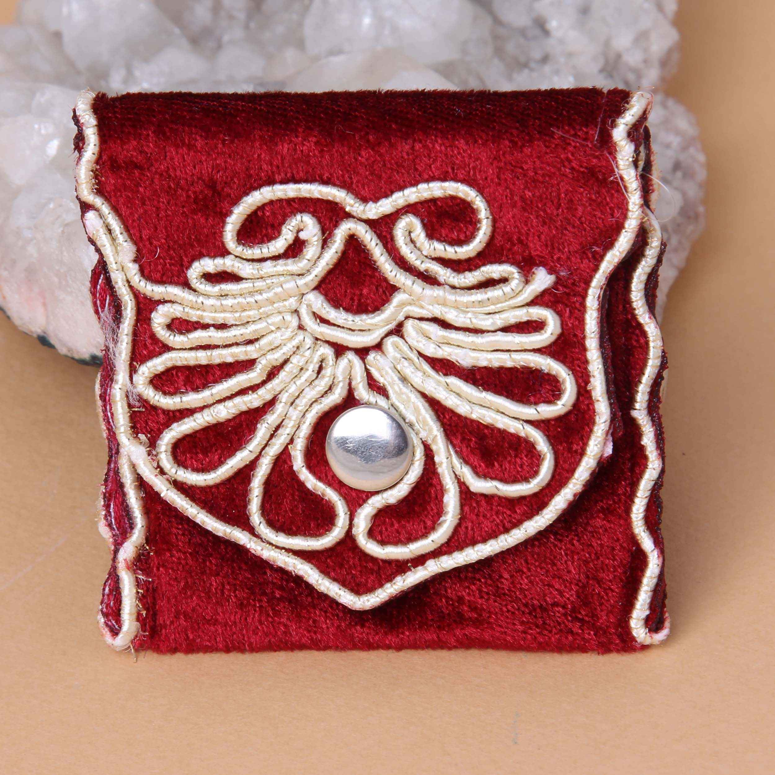 Travel Prayer Mat for Muslim Pocket Sized & Portable Sajada Red