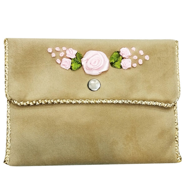 Travel Prayer Mat for Muslim Pocket Sized & Portable Sajada Cream