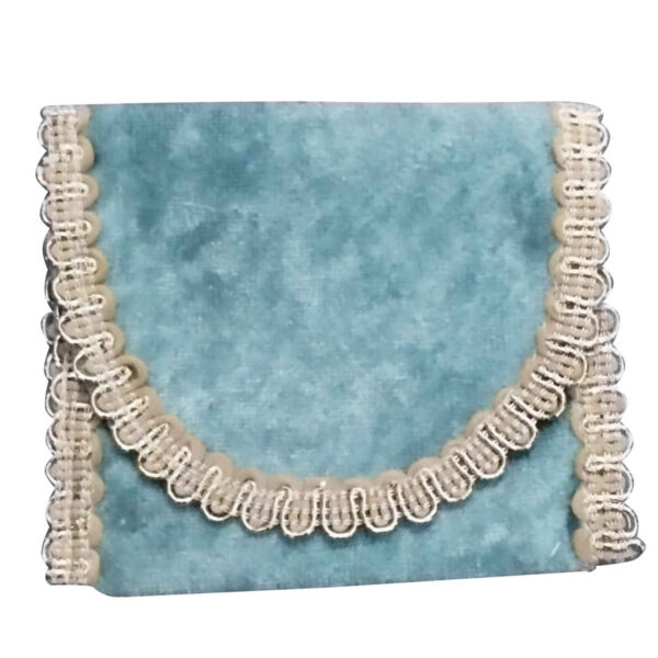 Travel Prayer Mat for Muslim Pocket Sized & Portable Sajada Blue