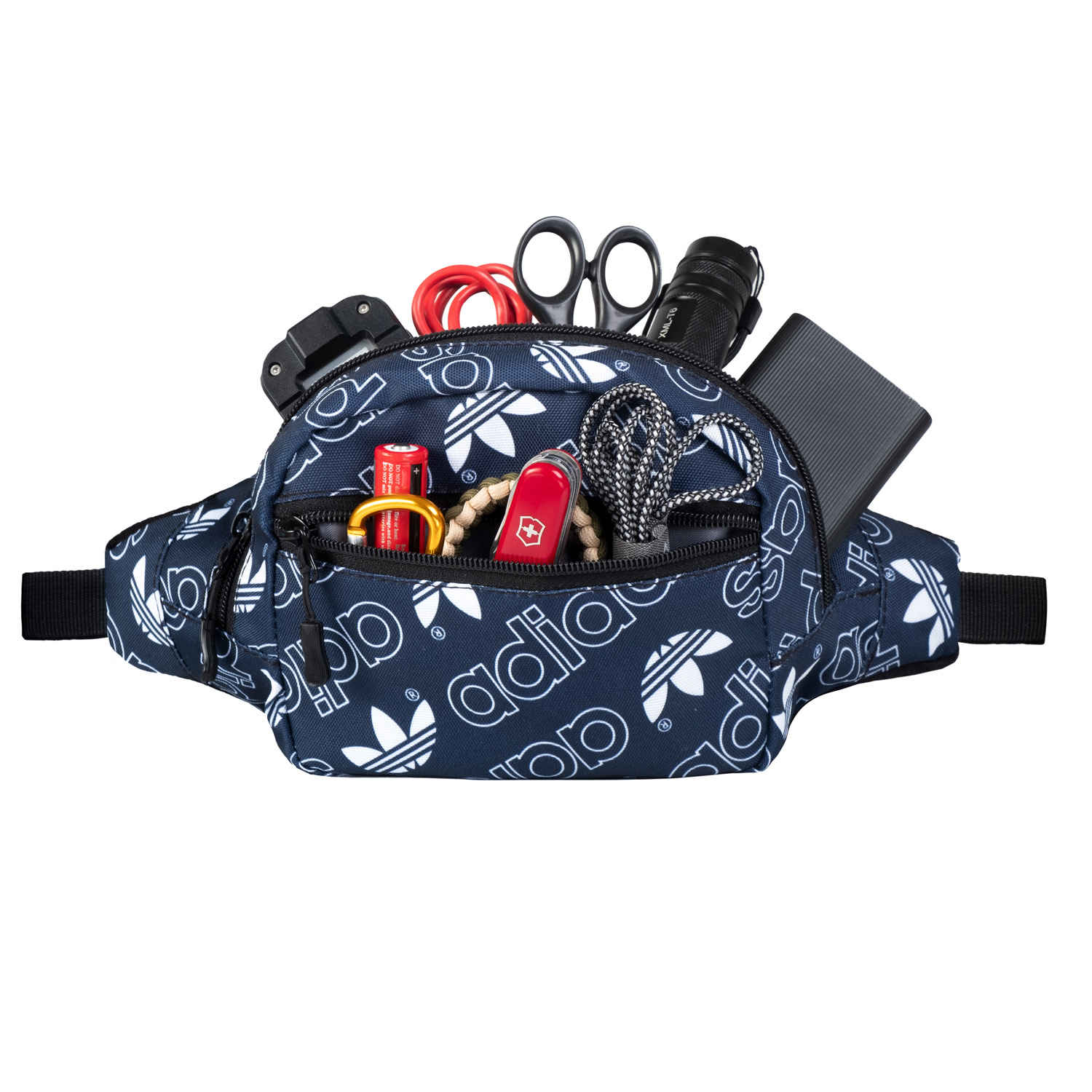 Adidas Canvas Fanny Pack with 2 Pockets – Sleek Everyday Carry