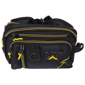 Caterpillar Canvas Fanny Pack with 4 Pockets – Perfect for Travel & Outdoors