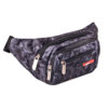 Camouflage Canvas Fanny Pack with 3 Pockets - Everyday Carry