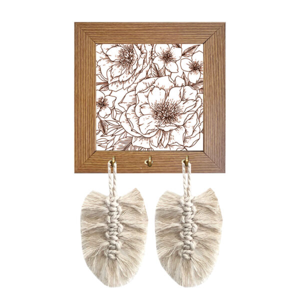Decorative & Handcrafted Wall Key Holder for Your Entryway