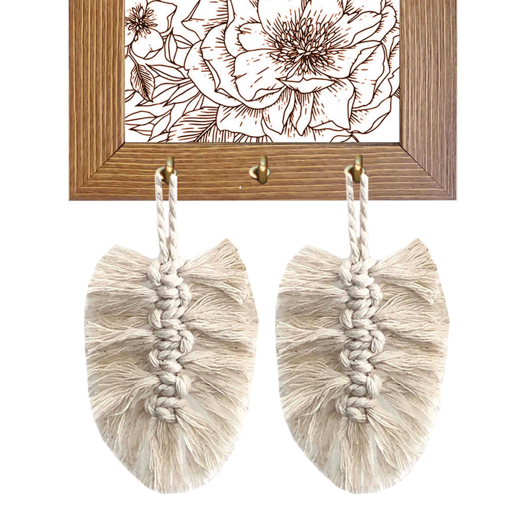 Decorative & Handcrafted Wall Key Holder for Your Entryway
