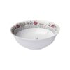 White Melamine Dinnerware Bowl Set, Dishwasher Safe - Model Hani (Set of 6)