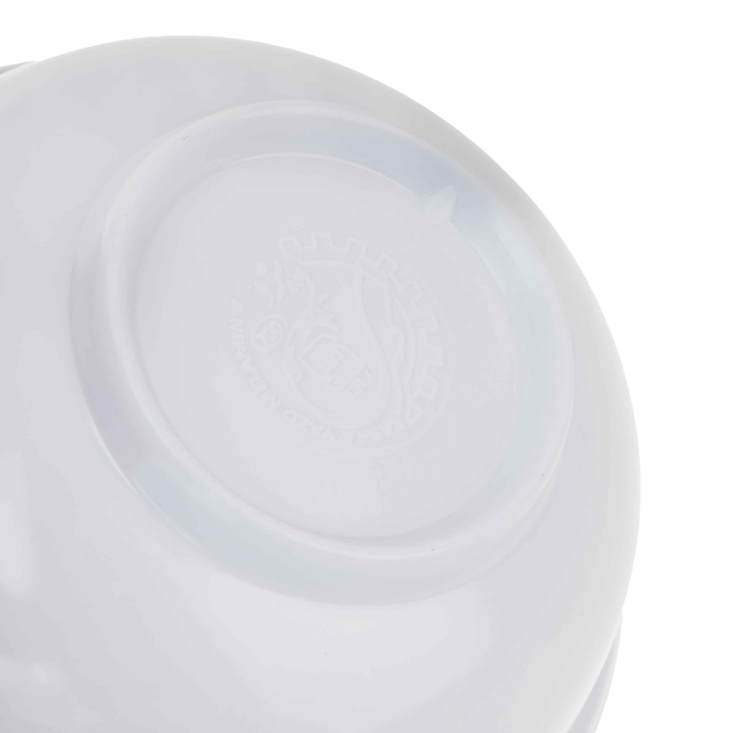 White Melamine Dinnerware Bowl Set, Dishwasher Safe – Model Hani (Set of 6)