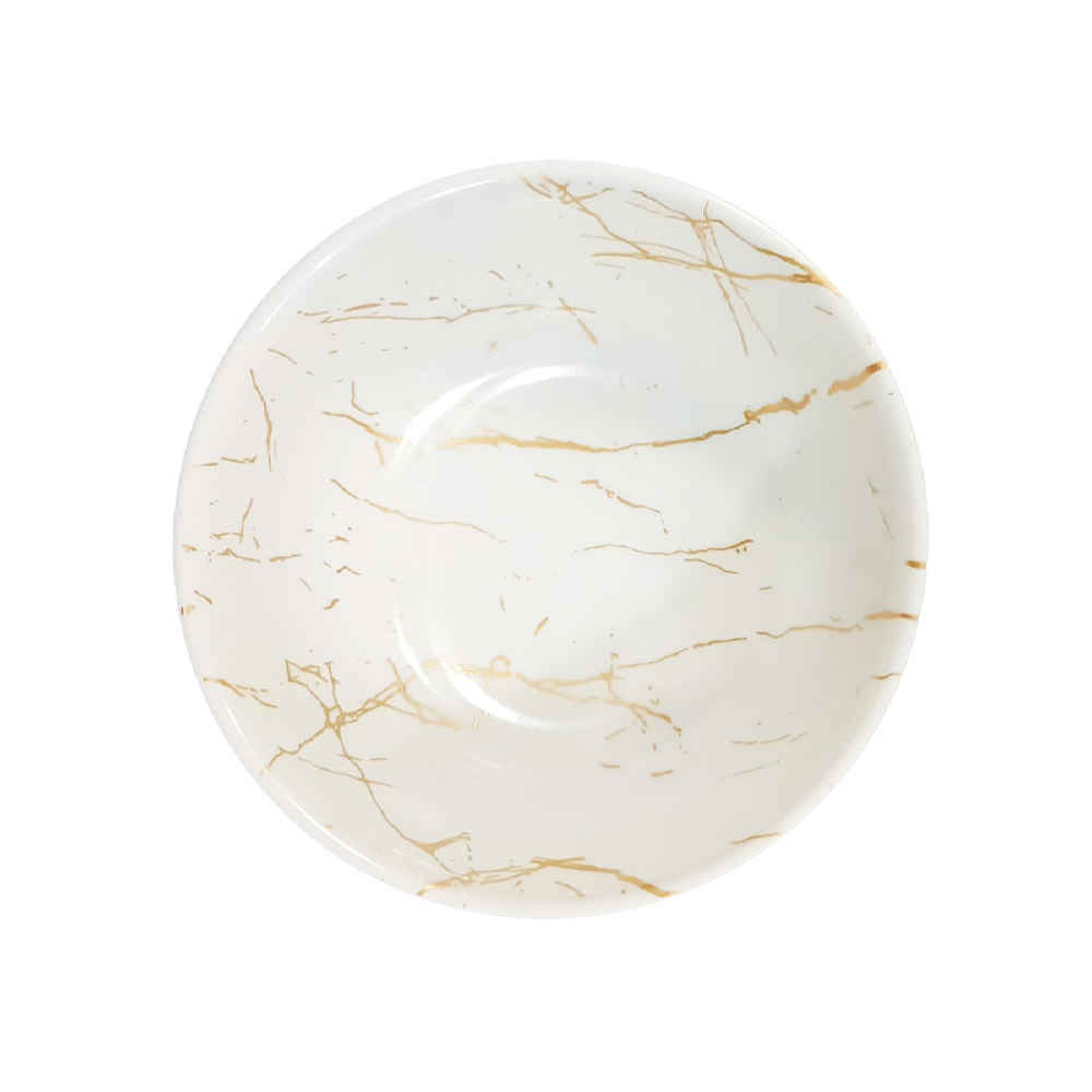 White Melamine Dinnerware Bowl Set, Dishwasher Safe – Model Hani (Set of 6)