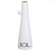 White Porcelain Oil Dispenser Bottle Practical for Everyday Cooking