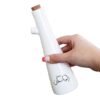 White Porcelain Oil Dispenser Bottle Tabletop for Kitchen Cooking