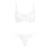 Lingerie Set Bra & Thong for Women Chic Butterfly-Designed