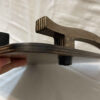 Wooden Serving Tray With Handle & Base Model Rima