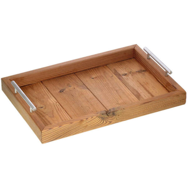 Wooden Serving Tray with Handle – Waterproof Finish for Daily Use
