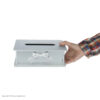 Wooden Waste Basket & Tissue Box Set - Bowtie Design