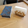 Gold Tissue Paper Holder – Chic Interior Accessory