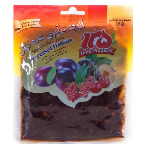 Tamrak - Persian Sour Cherry Fruit Paste, 55 gr (Pack of 12)