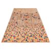 Artisanal Persian Gabbeh Wool Rug Handwoven in Fars Floral