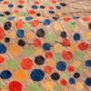Artisanal Persian Gabbeh Wool Rug Handwoven in Fars Floral
