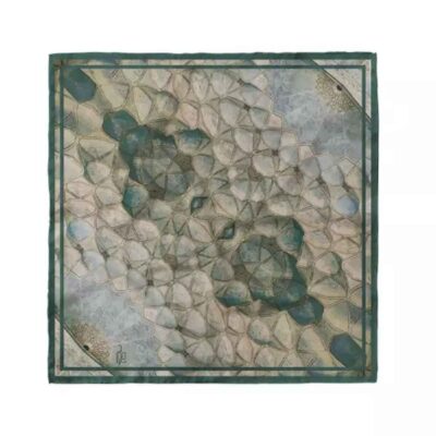 Mini Print Scarf for Women – Artistic Reflection of Jamé Mosque Beauty