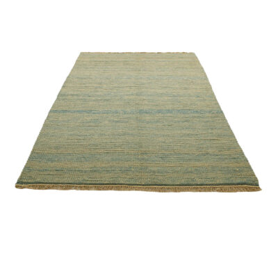 Authentic Genuine Persian Gabbeh Wool Rug Handwoven Green