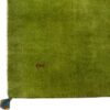 Authentic Persian Gabbeh Wool Rug Handwoven in Fars Green