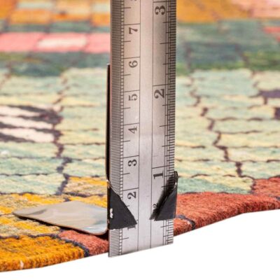 Authentic Persian Wool Kilim Rug Handwoven in Bijar Geometric