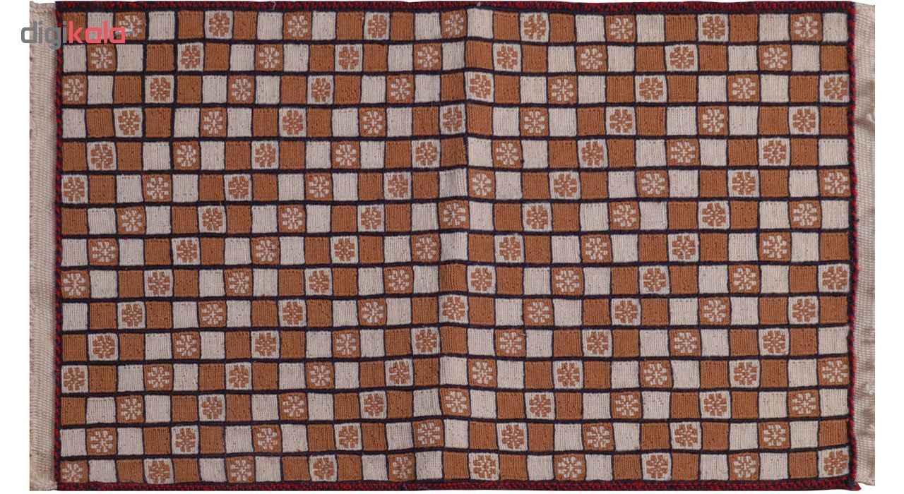 Authentic Persian Wool Kilim Rug Handwoven in Sirjan Geometric