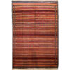 Authentic Persian Wool Kilim Rug Traditionally Handwoven Striped