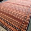 Authentic Persian Wool Kilim Rug Traditionally Handwoven Striped