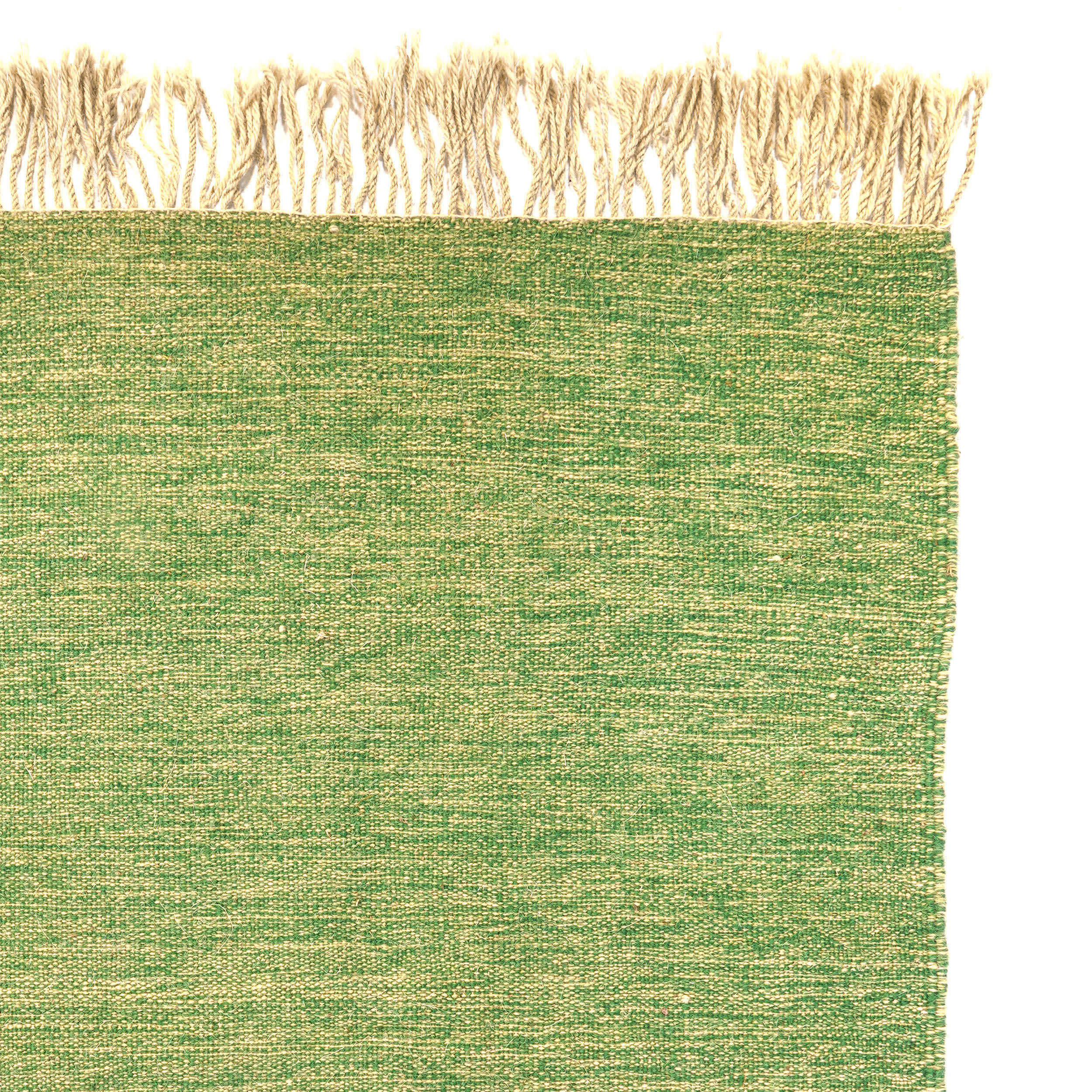 Authentic Persian Wool Kilim Handwoven in Khorasan Light Green