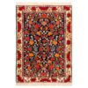 Authentic Persian Wool Carpet Hand-Knotted in Bojnurd Floral Bordered
