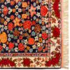 Authentic Persian Wool Carpet Hand-Knotted in Bojnurd Floral Bordered