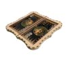 Inlaid Marquetry Backgammon Board Artisan-Crafted with Persian Khatam-kari Elegance