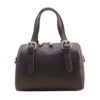 Handcrafted Leather Bauletto Handbag with Top Handle for Women