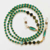 Beaded Glasses Chain – Handcrafted Green for Every Occasion