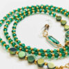 Beaded Glasses Chain – Handcrafted Green for Every Occasion