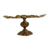 Brass Serving Stand Traditional Floral Design for Sweets