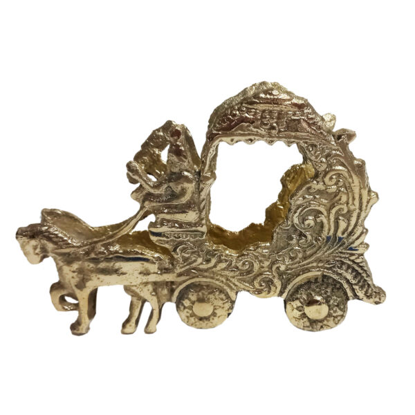Brass Tissue Paper Holder – Carriage Design for Home Decor