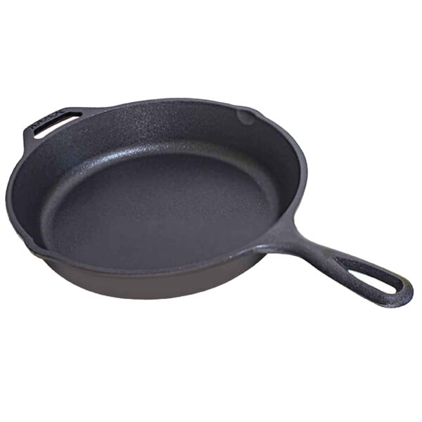 Round Cast Iron Skillet Pan for Camping – 26 cm