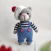 Handmade Amigurumi Stuffed Cat Animal – Artisan-Crafted | Pretty & Cute