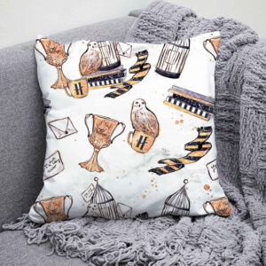 Cushion Cover with Charming Harry Potter Print