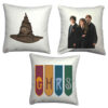 Harry Potter Inspired Print Cushion Set - Set of 3
