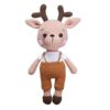 Handmade Amigurumi Stuffed Deer Animal – Warm Brown Plush Toy | Soft & Cozy
