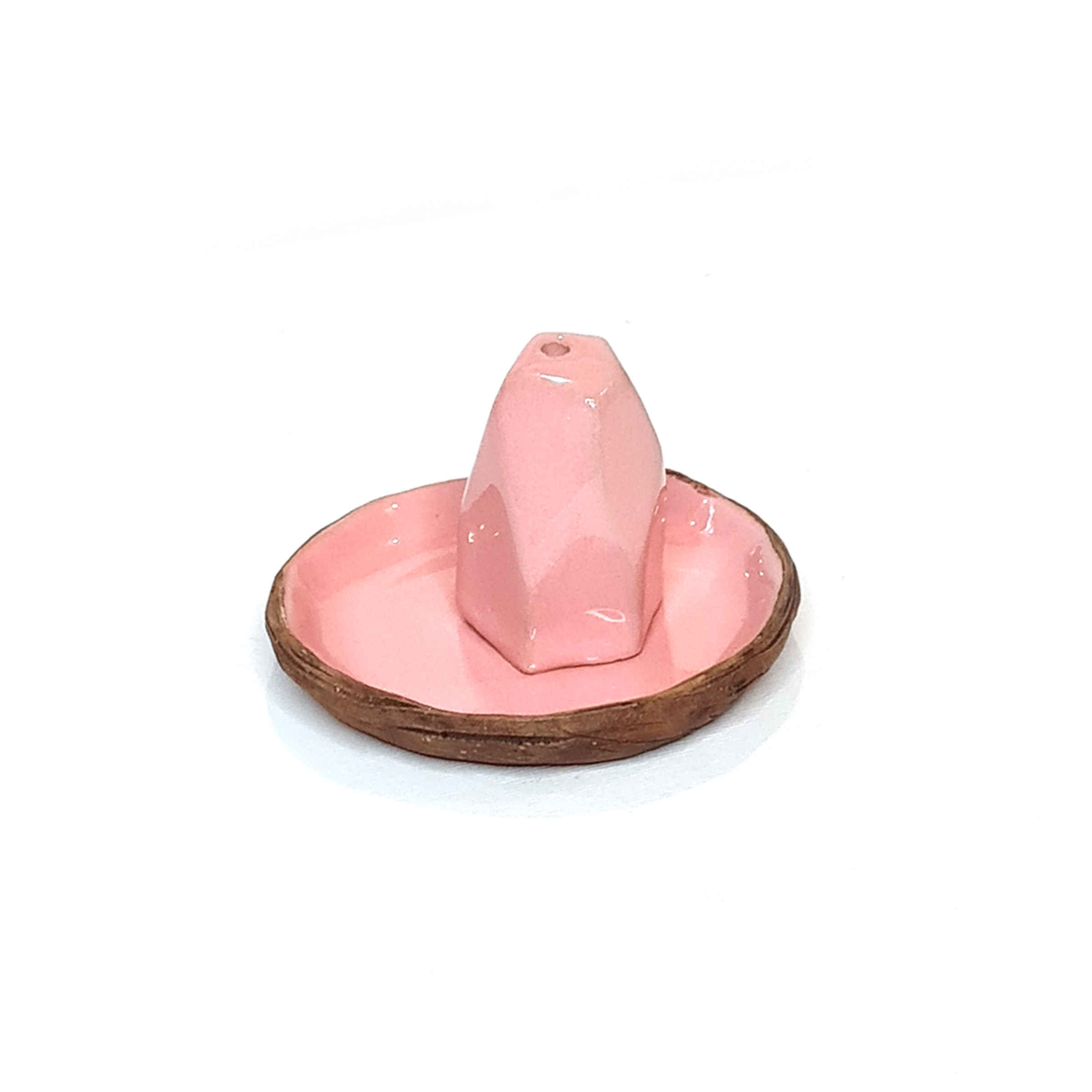 Handmade Pottery Incense Holder – Lilac Rock Design