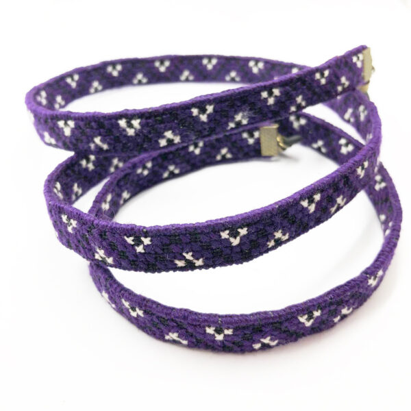 Glasses Strap – Handcrafted Purple with Baluchi Embroidery