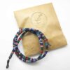 Glasses Strap – Blue Striped Traditional Design