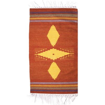 Genuine Persian Wool Kilim Rug Traditionally Handwoven Qashqai