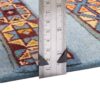 Authentic Persian Wool Kilim Rug Handwoven in Golestan Blue